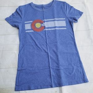 Classic Colorado Light Blue T shirt size M